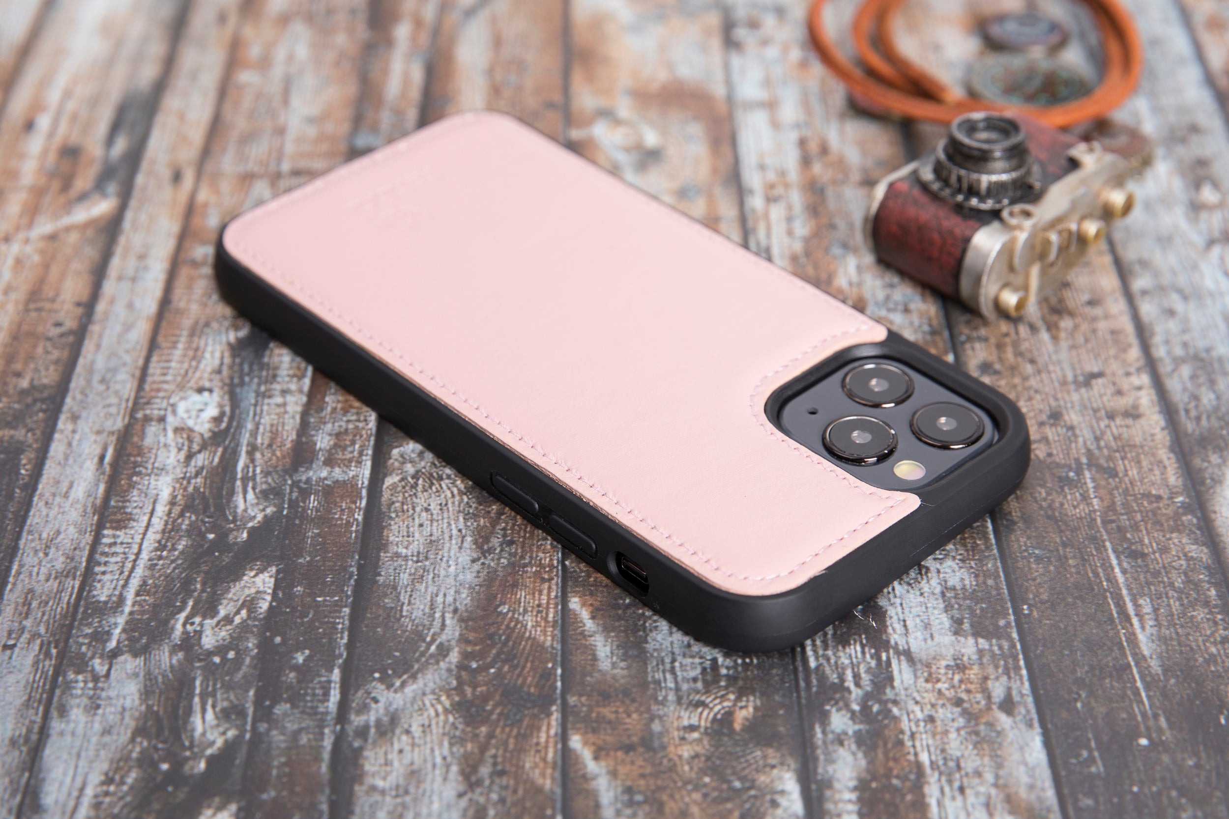 Rose iPhone 12 PRO MAX (6.7") Case Genuine Leather case, handmade leather case Flex Cover
