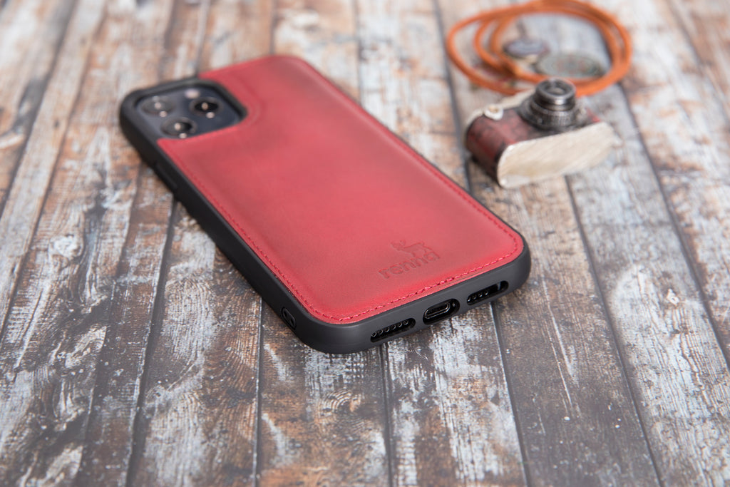 Rot iPhone 12 PRO MAX (6.7") Case Genuine Leather case, handmade leather case Flex Cover
