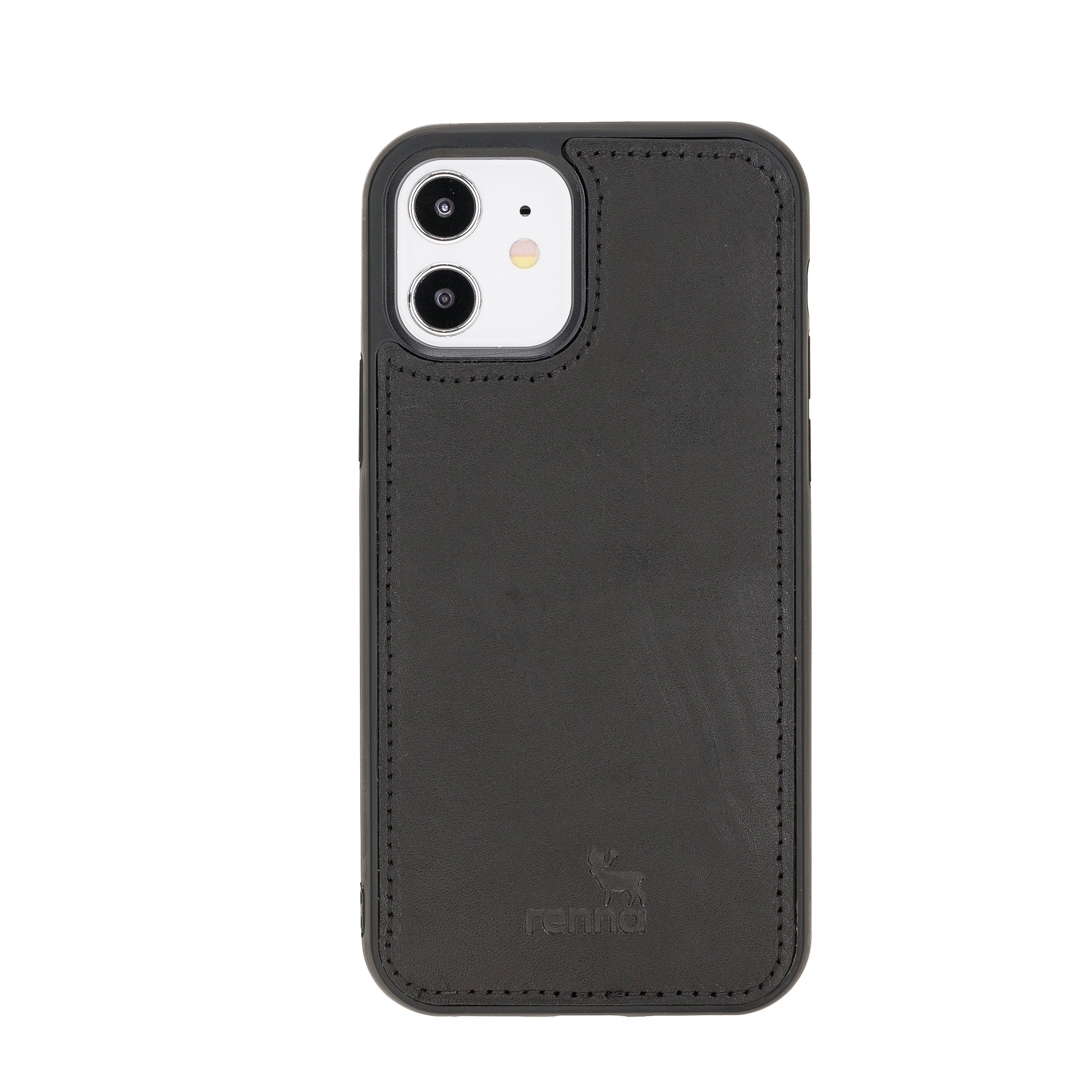 iPhone 12 (6.1") Case Genuine Leather case, handmade leather case Flex Cover
